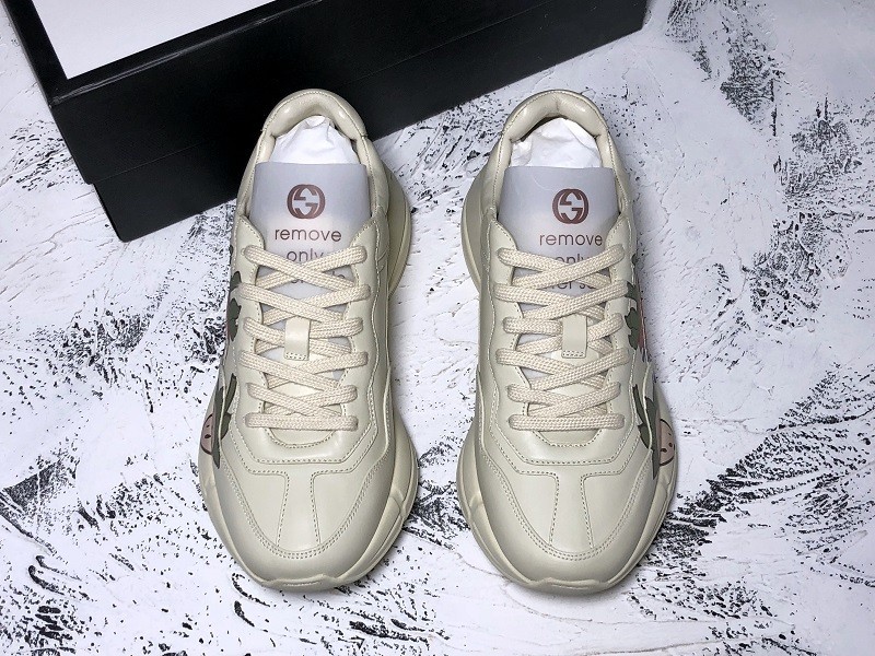G*u*i* Rhyton Vintage Trainer Sneaker 576963 DRW00 9522
