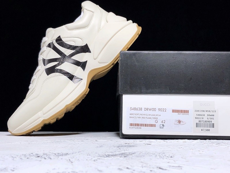 G*u*i* NY Rhyton Vintage Trainer Sneaker 576963 DRWOO 9522
