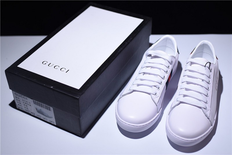 G*u*i* ACE EMBROIDERED LOW-TOP SNEAKER WITH LOGO