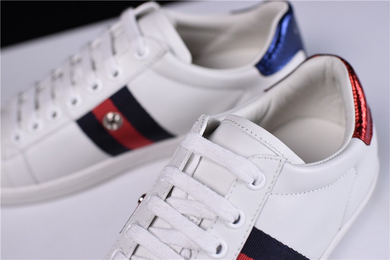 G*u*i* Ace Embroidered Low-Top Sneaker womens 6951103-5618