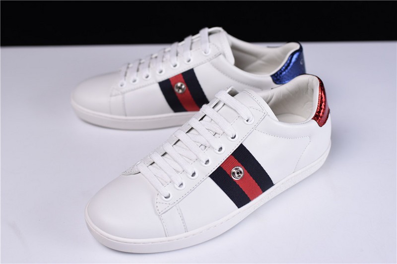 G*u*i* Ace Embroidered Low-Top Sneaker womens 6951103-5618