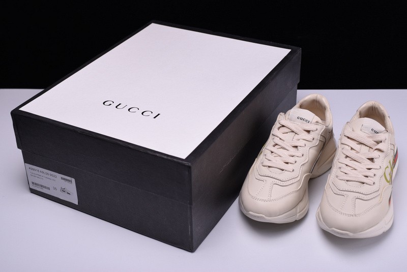 G*u*i* LOGO RHYTON VINTAGE TRAINER SNEAKER