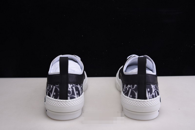 B23 OBLIQUE LOW black white SNEAKERS T00480H051