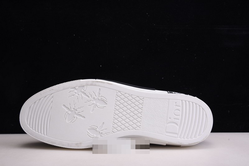 B23 OBLIQUE LOW black white SNEAKERS T00480H051