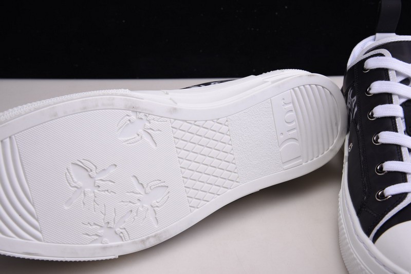 B23 OBLIQUE LOW black white SNEAKERS T00480H051