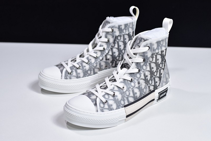 B23 Oblique High Top Sneakers white T004801-1069
