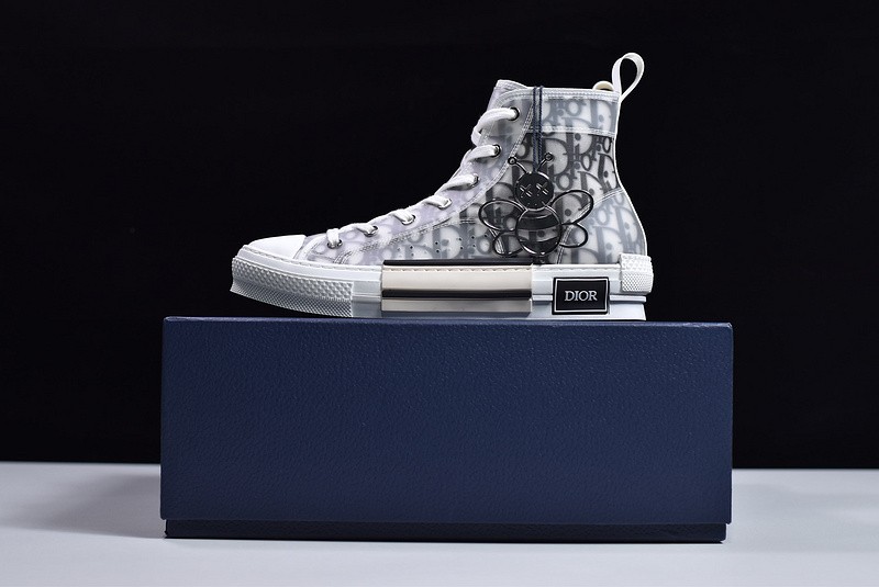 B23 Oblique High Top Sneakers white T004801-1069