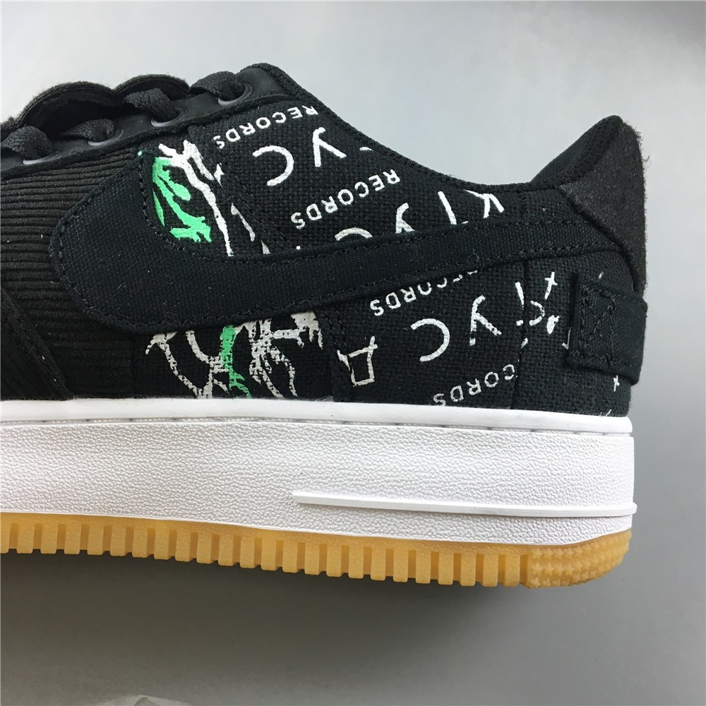 Travis Scott x Nike Air Force 1 Astroworld Black CN2405 901