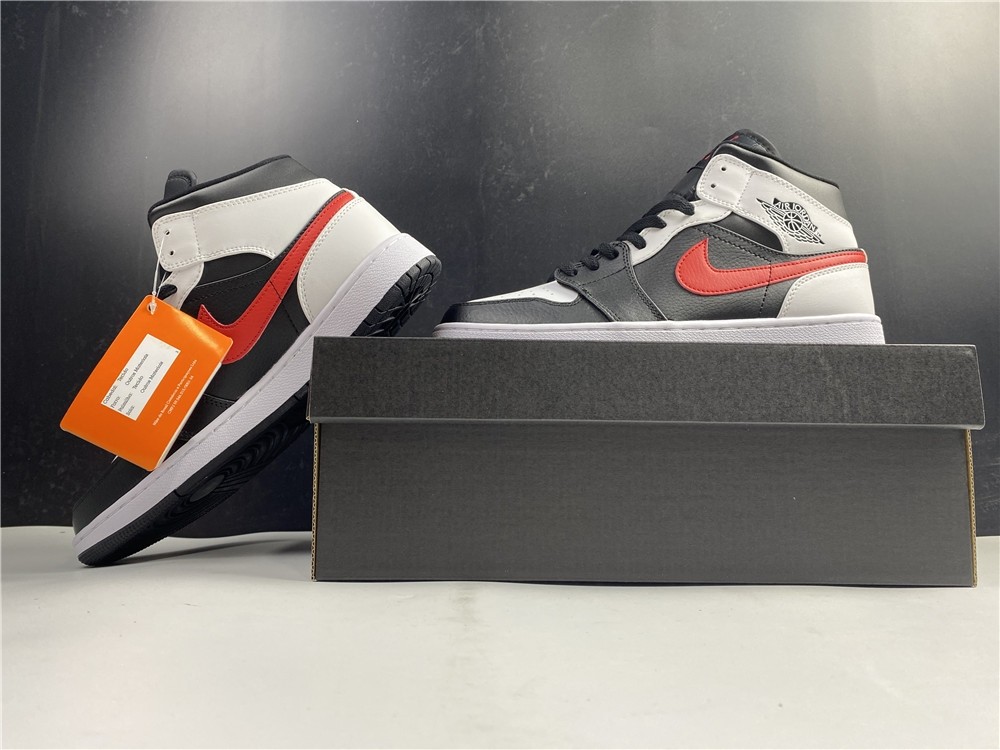 Air Jordan 1 Mid “White Shadow” 554724-075