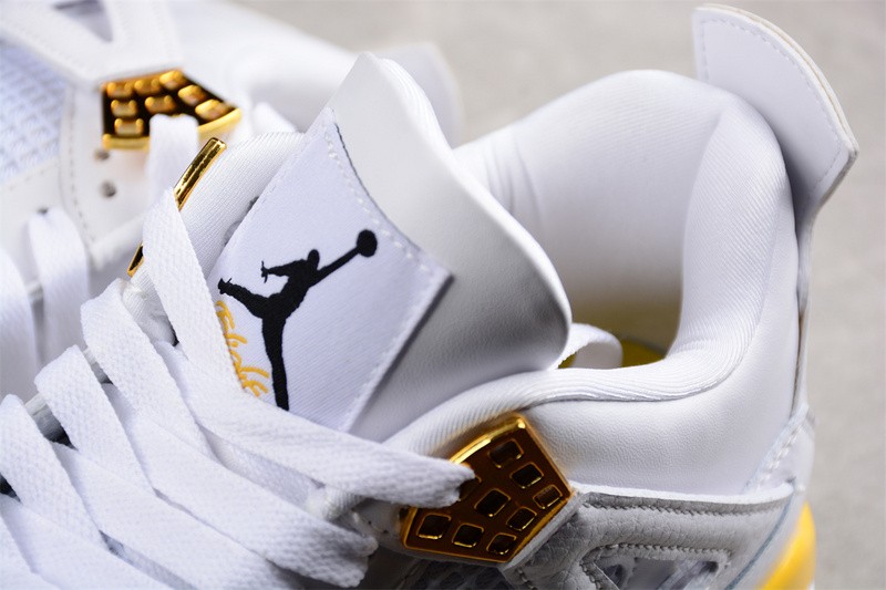 Air Jordan 4 Womens "Vivid Sulfur" AQ9129-101
