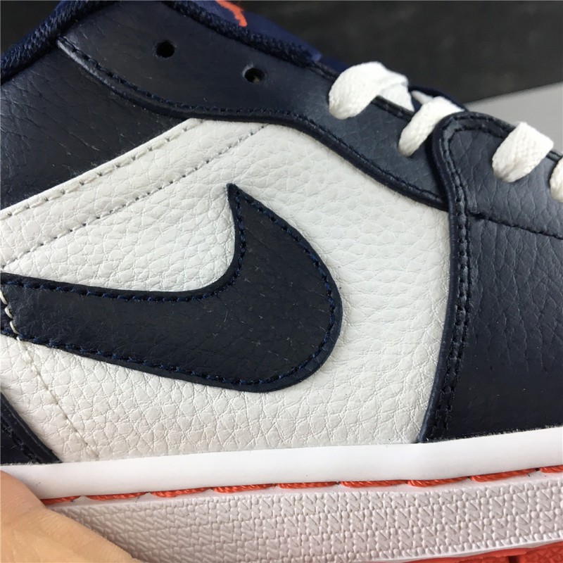 Air Jordan 1 Low Obsidian Ember Glow 553558-481