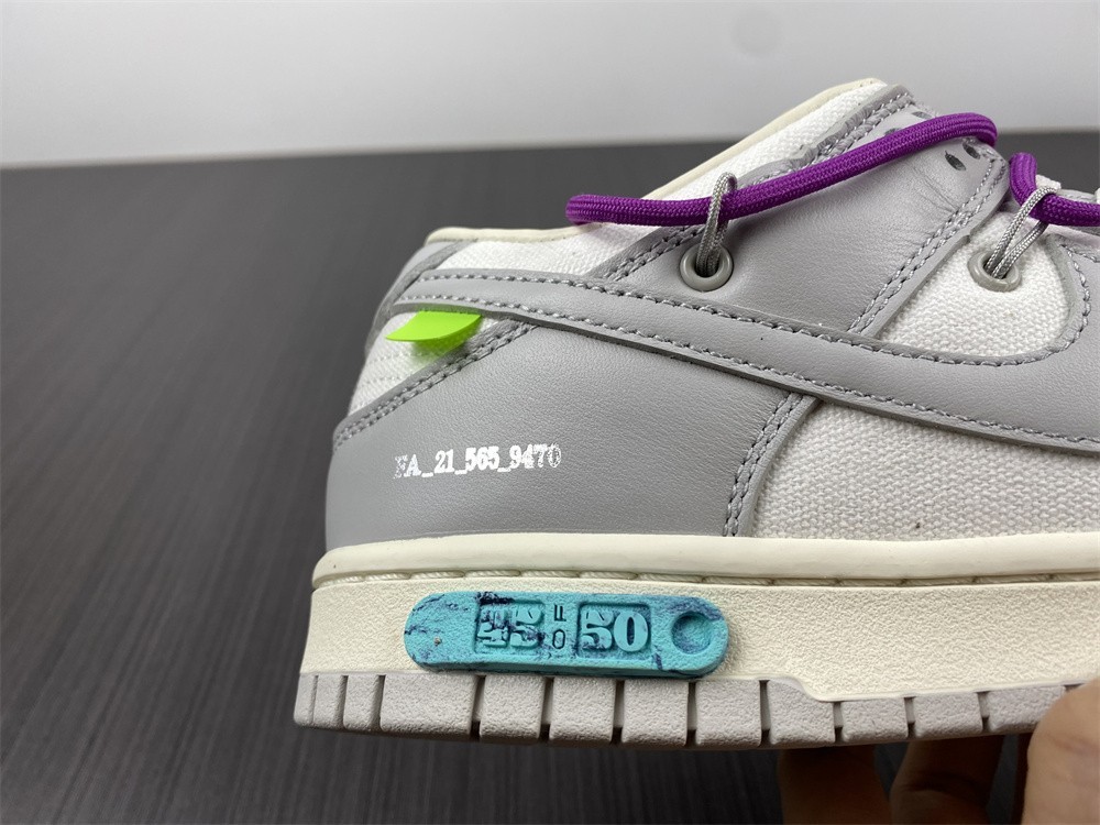 OFF-WHITE X DUNK LOW “45 OF 50” DM1602-101
