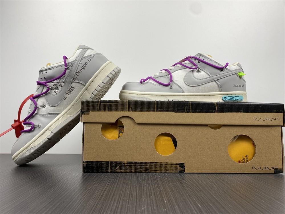 OFF-WHITE X DUNK LOW “45 OF 50” DM1602-101