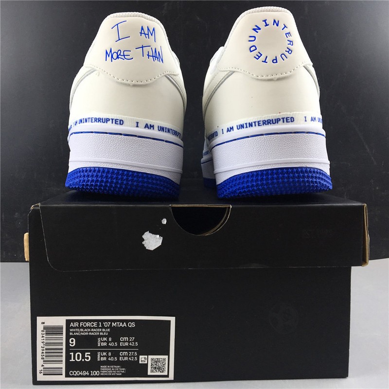 Uninterrupted Nike Air Force 1 Low CQ0494-100