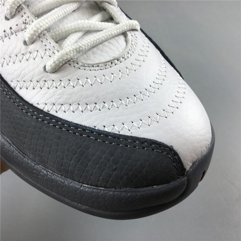AIR JORDAN 12 GS White / Dark Grey 153265-160
