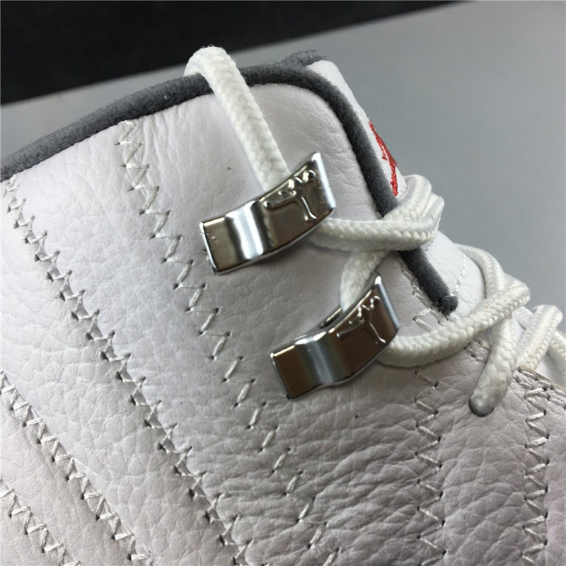 AIR JORDAN 12 GS White / Dark Grey 153265-160