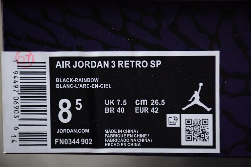 AIR Jordan 3 Retro J Balvin Rio FN0344-001