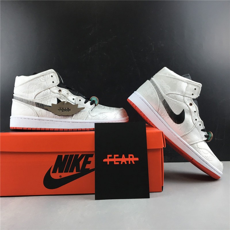 CLOT Air Jordan 1 Mid Fearless CU2804-100