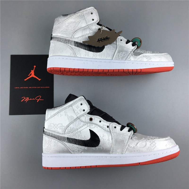 CLOT Air Jordan 1 Mid Fearless CU2804-100