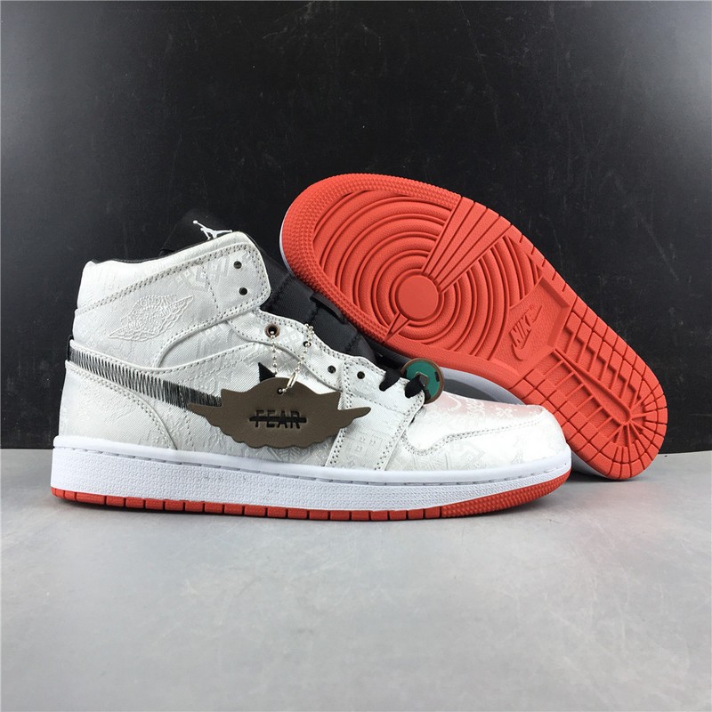 CLOT Air Jordan 1 Mid Fearless CU2804-100
