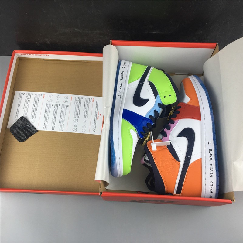 Air Jordan 1 Mid SE Fearless Melody Ehsa CQ7629-100
