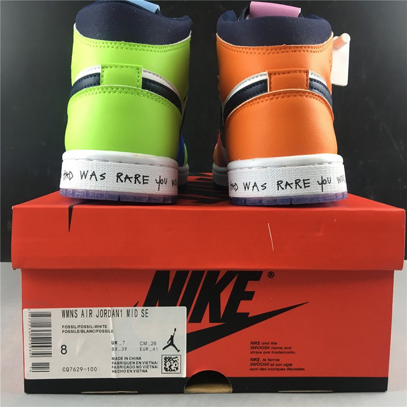 Air Jordan 1 Mid SE Fearless Melody Ehsa CQ7629-100