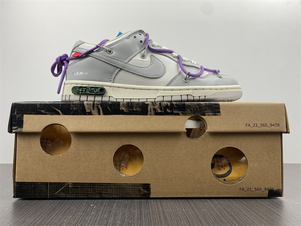 OFF-WHITE X DUNK LOW “47 OF 50” DM1602-125