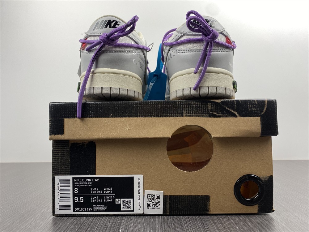 OFF-WHITE X DUNK LOW “47 OF 50” DM1602-125