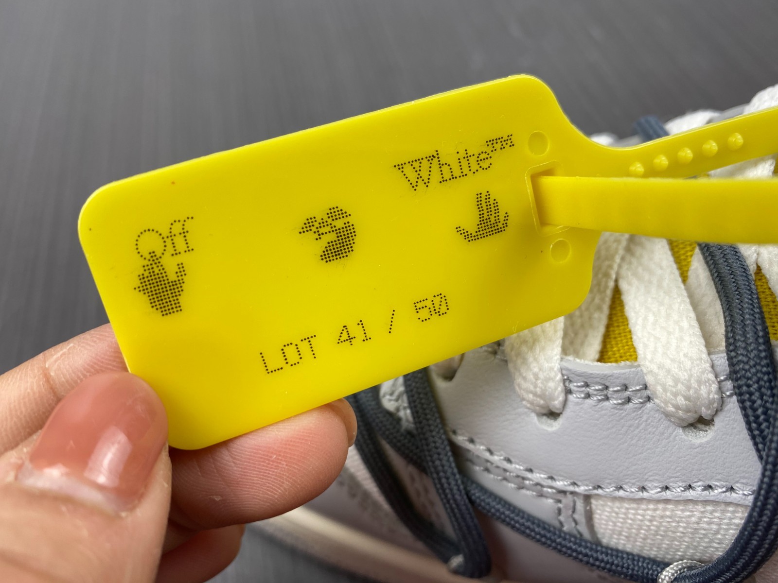 OFF-WHITE X DUNK LOW “41 OF 50” DM1602-105