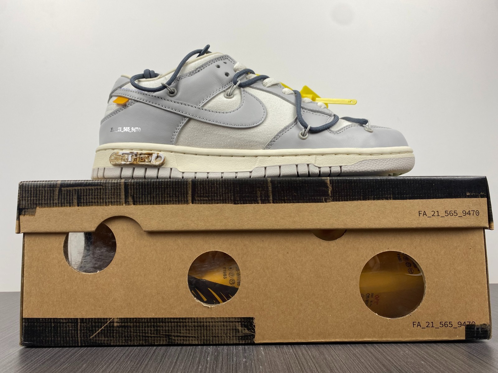 OFF-WHITE X DUNK LOW “41 OF 50” DM1602-105