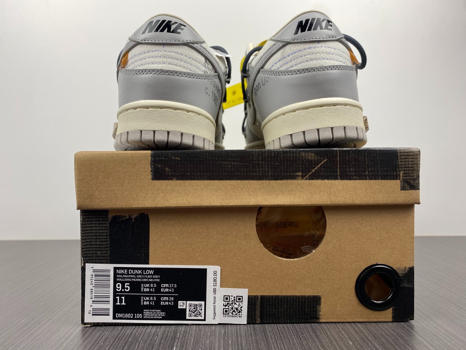 OFF-WHITE X DUNK LOW “41 OF 50” DM1602-105