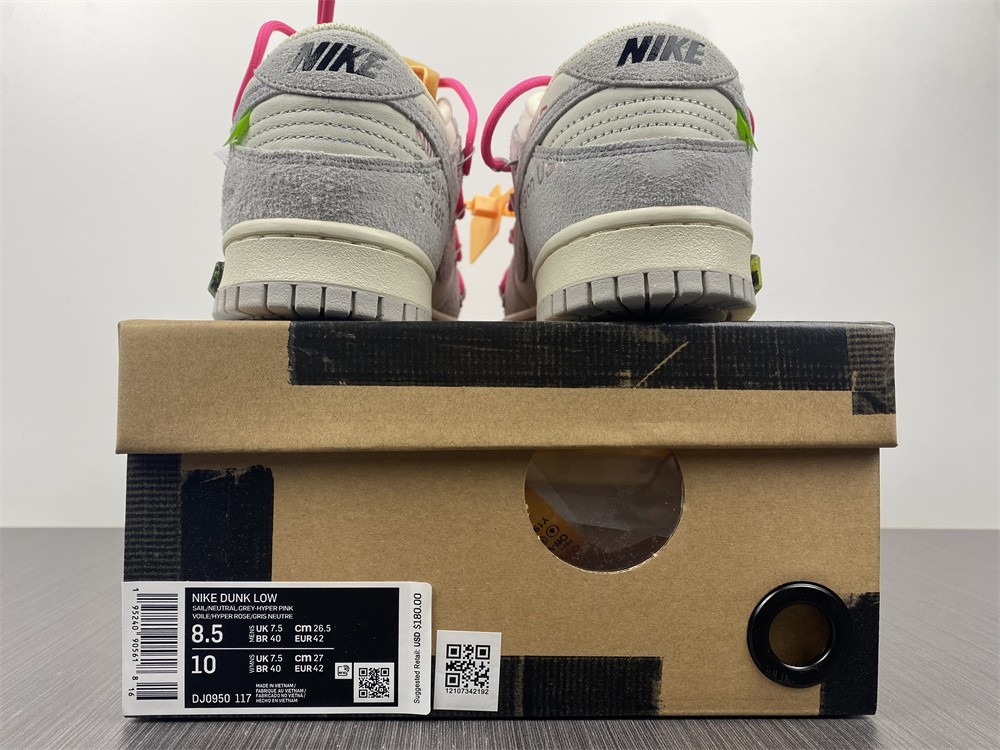 OFF-WHITE X DUNK LOW “17 OF 50” DJ0950-117