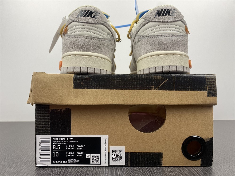 OFF-WHITE X DUNK LOW “34 OF 50” DJ0950-102