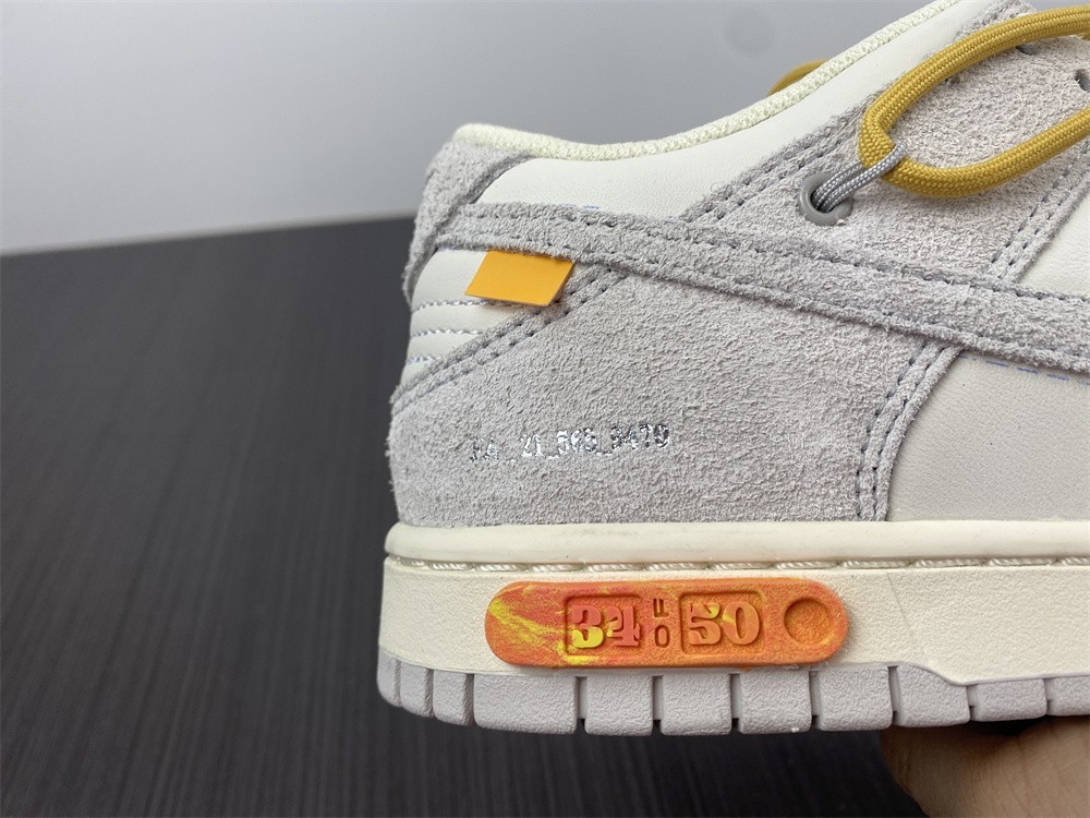 OFF-WHITE X DUNK LOW “34 OF 50” DJ0950-102