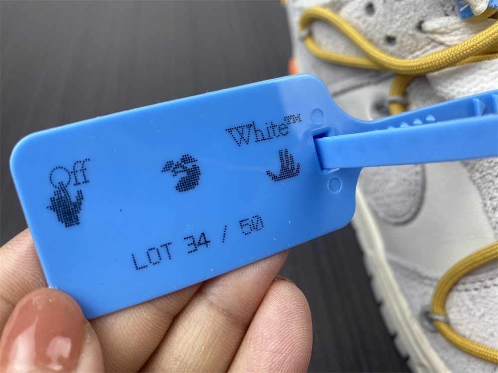 OFF-WHITE X DUNK LOW “34 OF 50” DJ0950-102