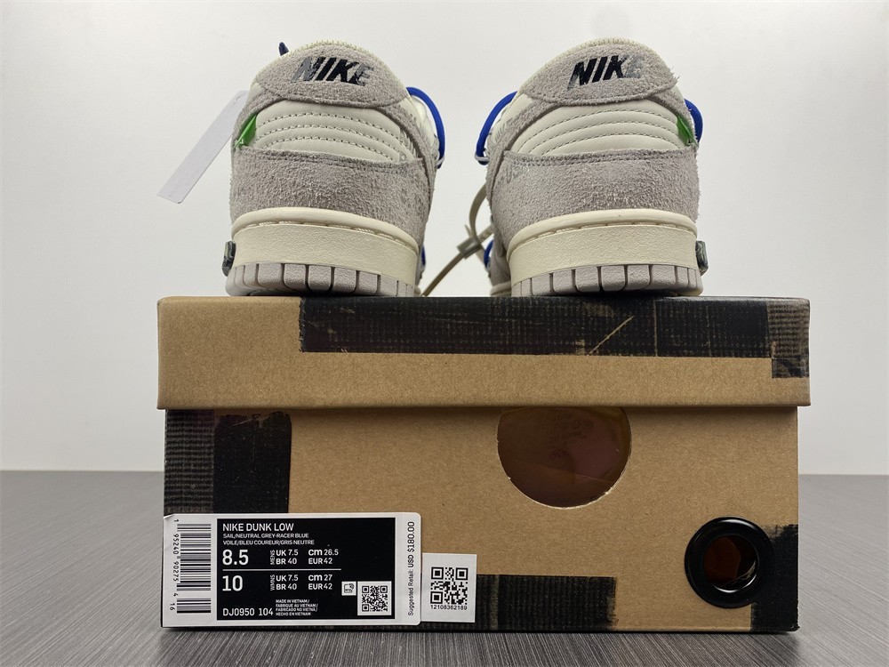 OFF-WHITE X DUNK LOW “32 OF 50” DJ0950-104