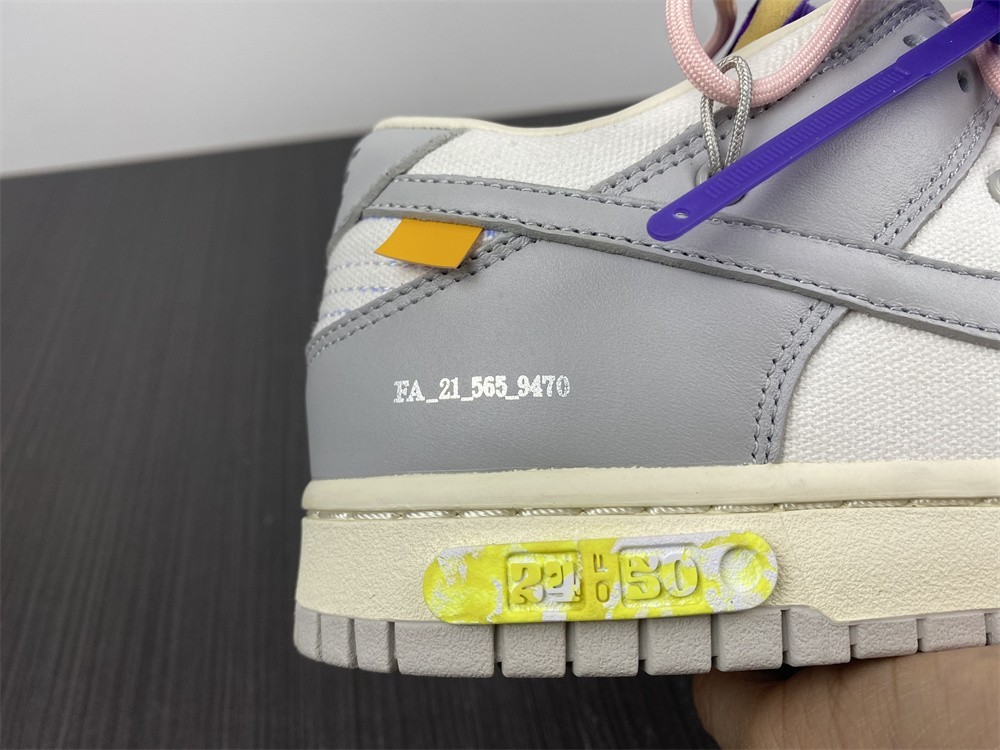 OFF-WHITE X DUNK LOW “24 OF 50” DM1602-119