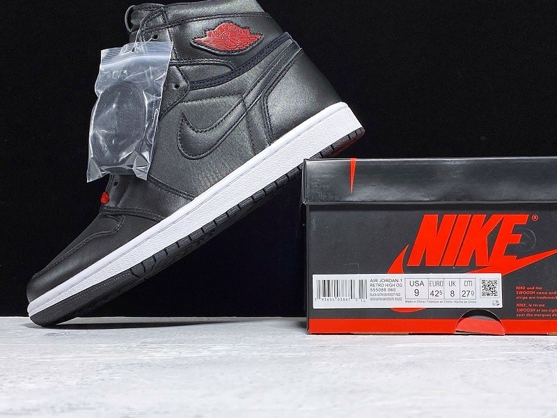Air Jordan 1 Black Gym Red 555088-060