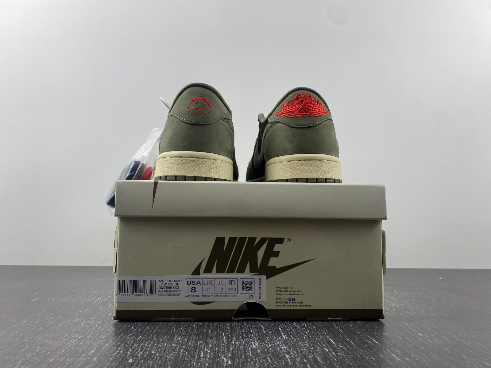 Travis Scott x Air Jordan 1 Low OG “Black Olive” DM7866-002