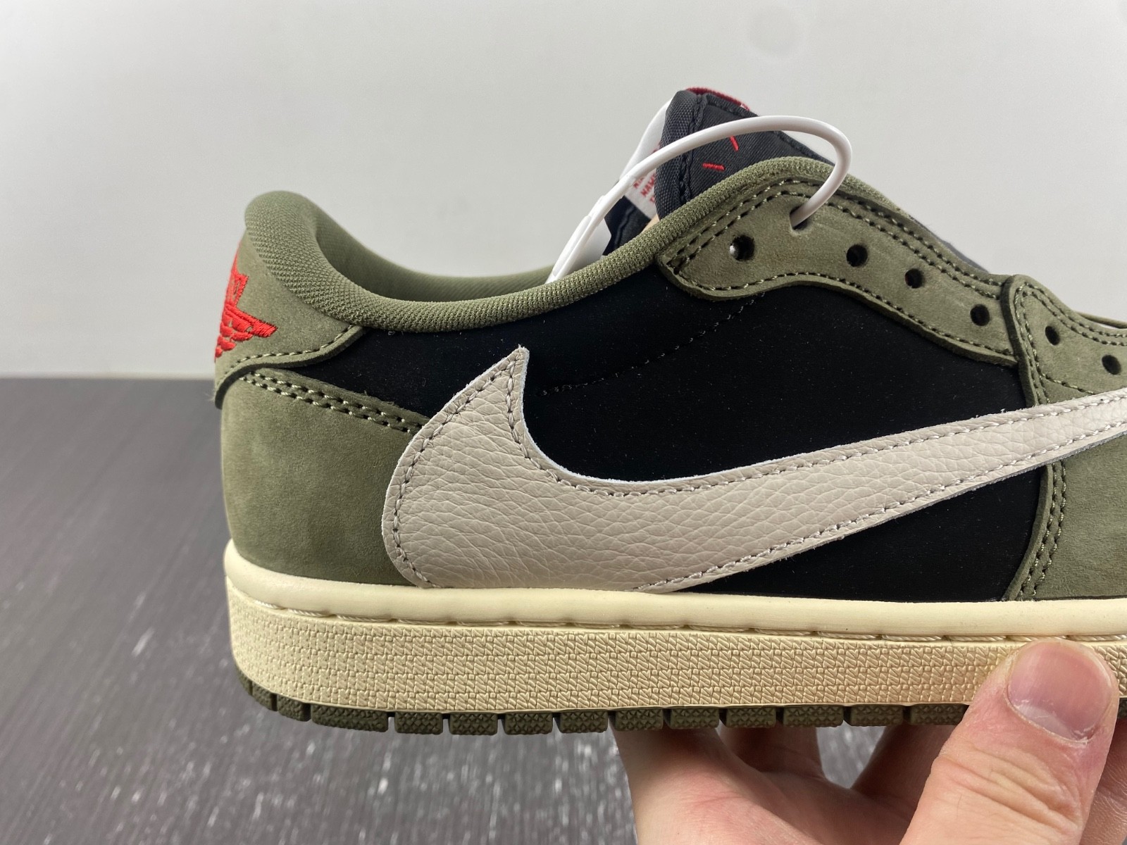 Travis Scott x Air Jordan 1 Low OG “Black Olive” DM7866-002