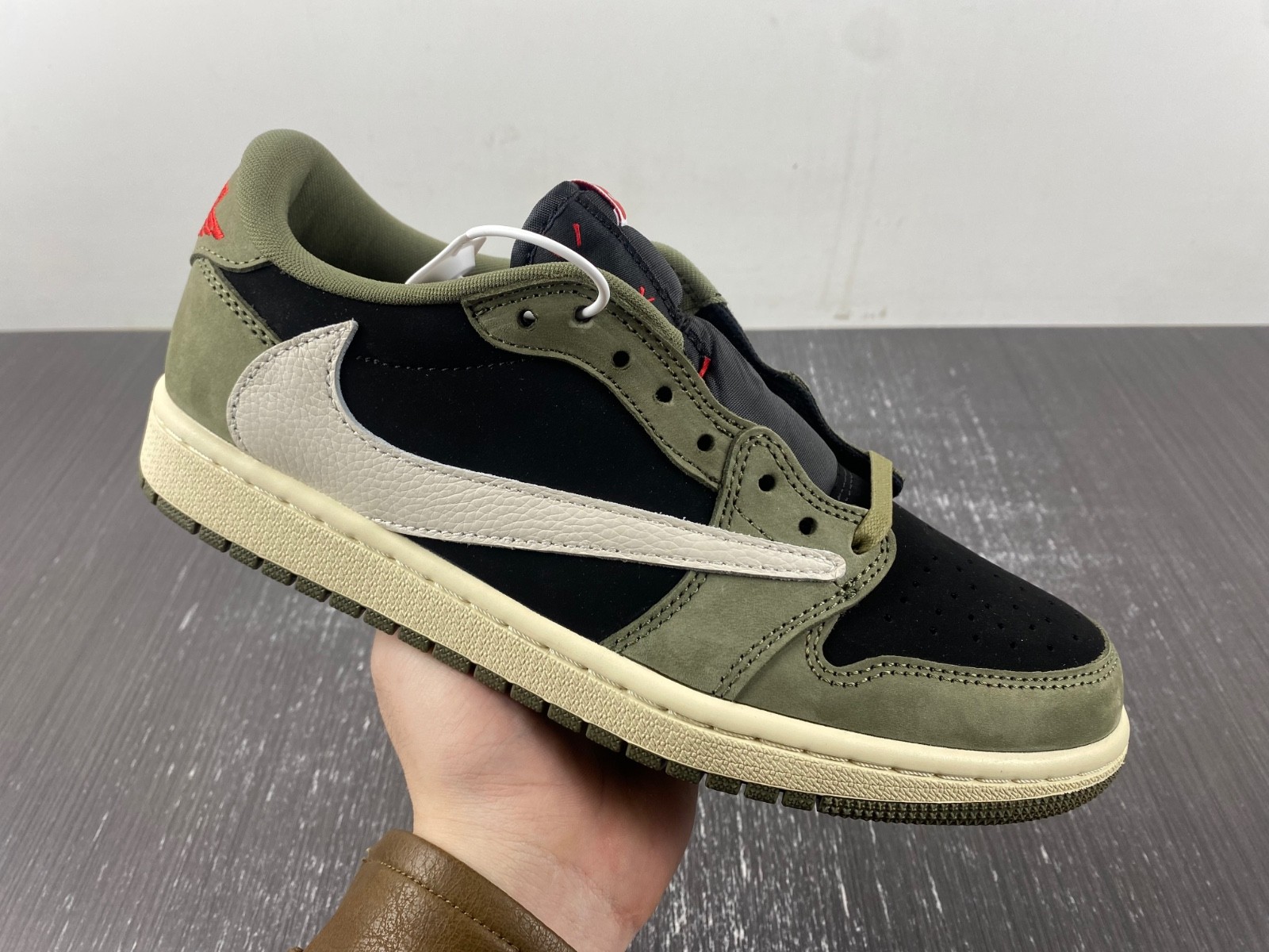 Travis Scott x Air Jordan 1 Low OG “Black Olive” DM7866-002