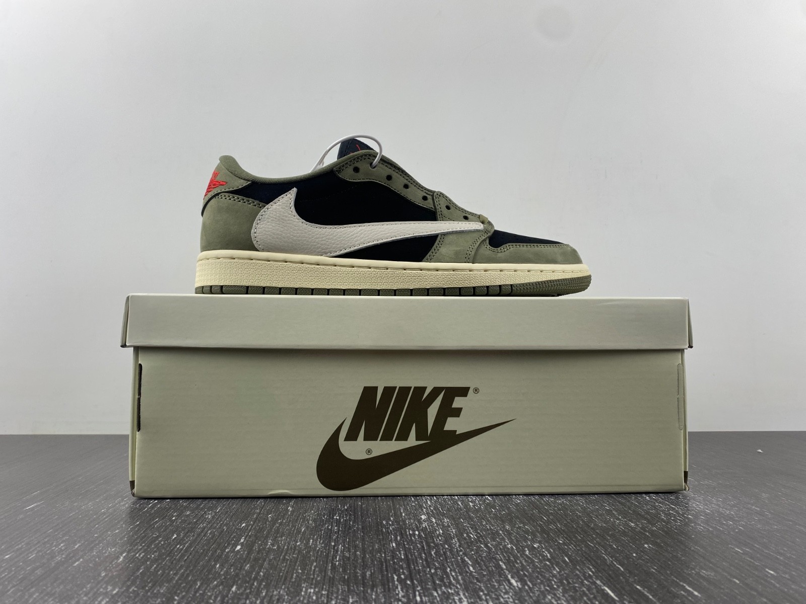 Travis Scott x Air Jordan 1 Low OG “Black Olive” DM7866-002