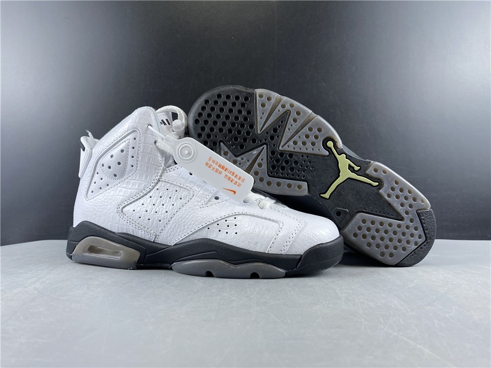 Jordan 6 Retro Alligator (GS) - 384665-110