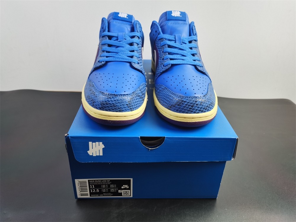 Undefeated Nike Dunk Low Dunk vs AF1 DH6508-400