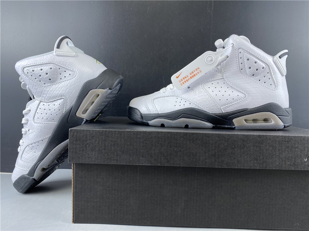 Jordan 6 Retro Alligator (GS) - 384665-110
