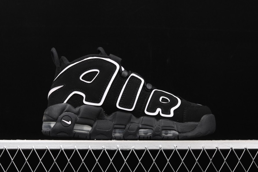 Nike Air More Uptempo Black White 414962-002