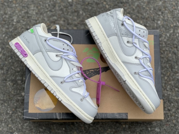 OFF-WHITE x Futura x Nike Dunk Low DM1602-118