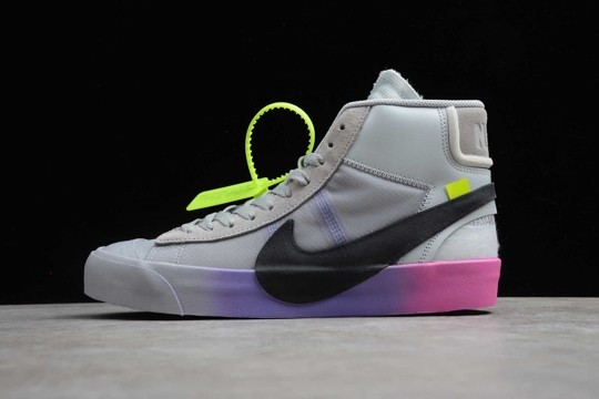 Nike Blazer Mid Off-White Wolf Grey Serena "Queen" AA3832-002
