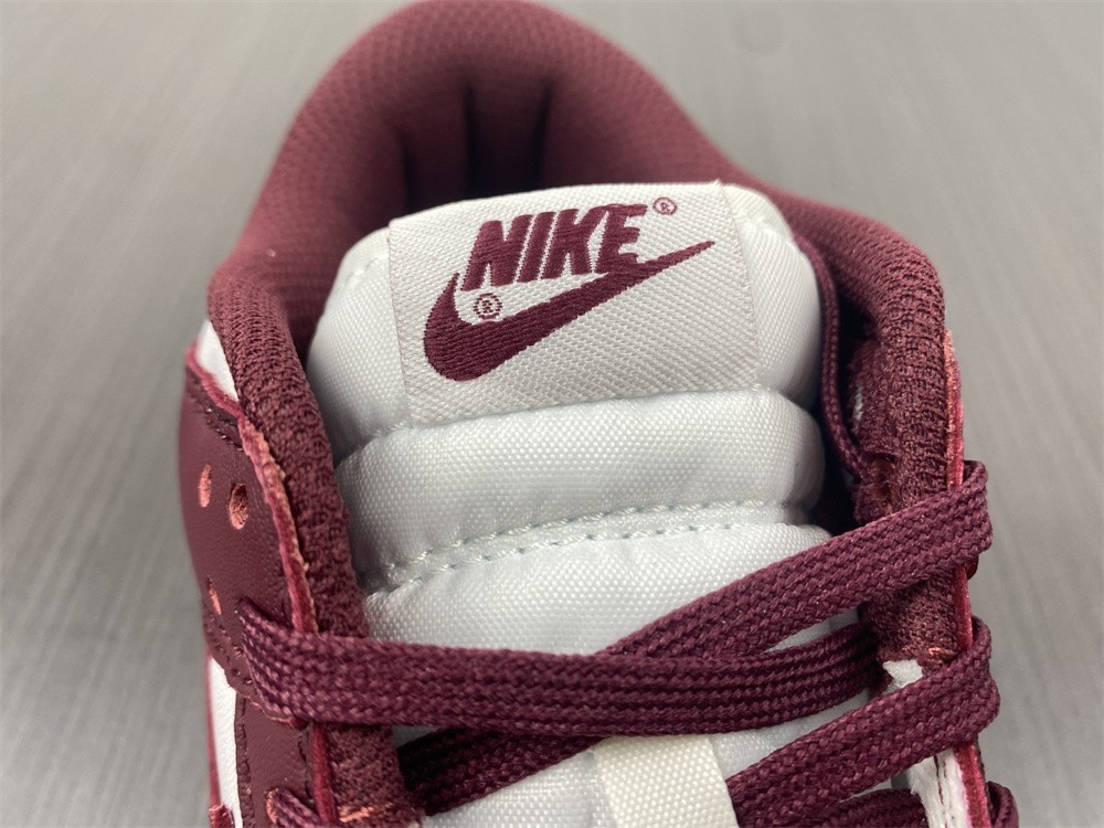 2021 New Nike Dunk Low “Bordeaux” White/Bordeaux J DD1503-108