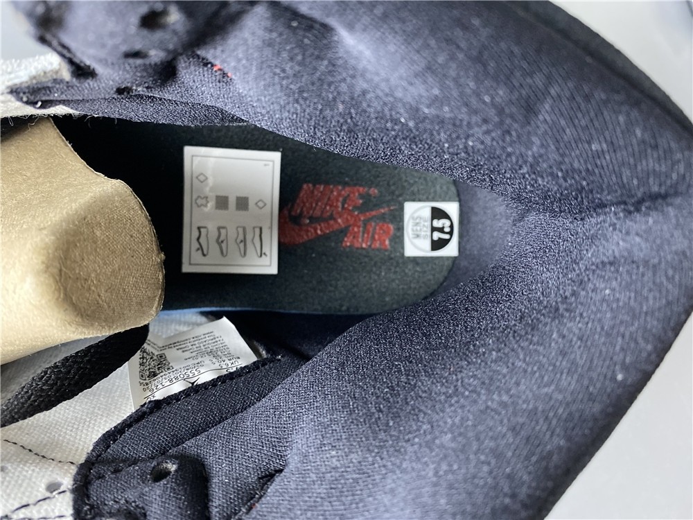 Air Jordan 1 retro high light smoke grey 555088-126